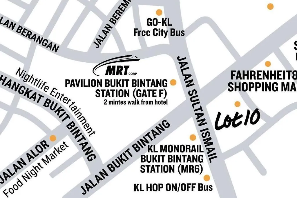 Fahrenheit Bukit Bintang Big Group 13Pax Family Suites كوالالمبور