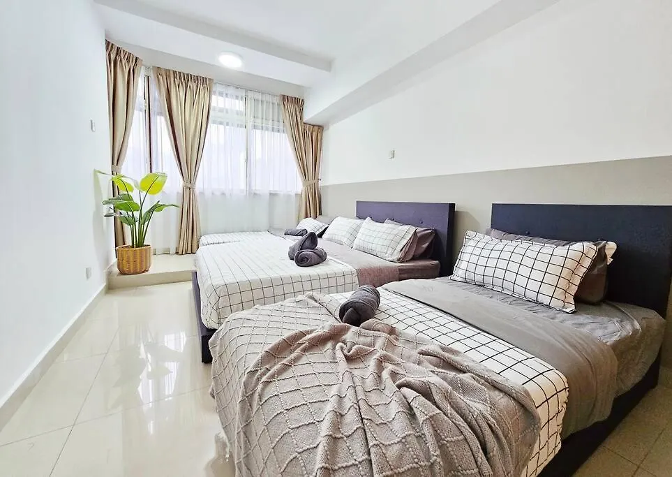 Fahrenheit Bukit Bintang Big Group 13Pax Family Suites كوالالمبور شقة